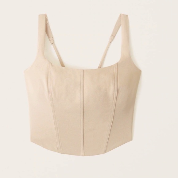 Abercrombie & Fitch Tops - Abercrombie Scoopneck Corset Top